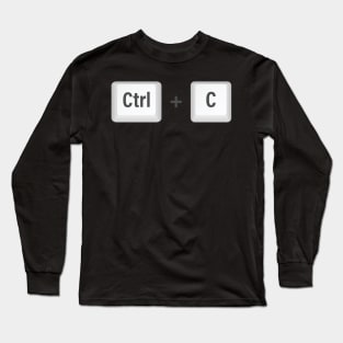 Ctrl C Long Sleeve T-Shirt